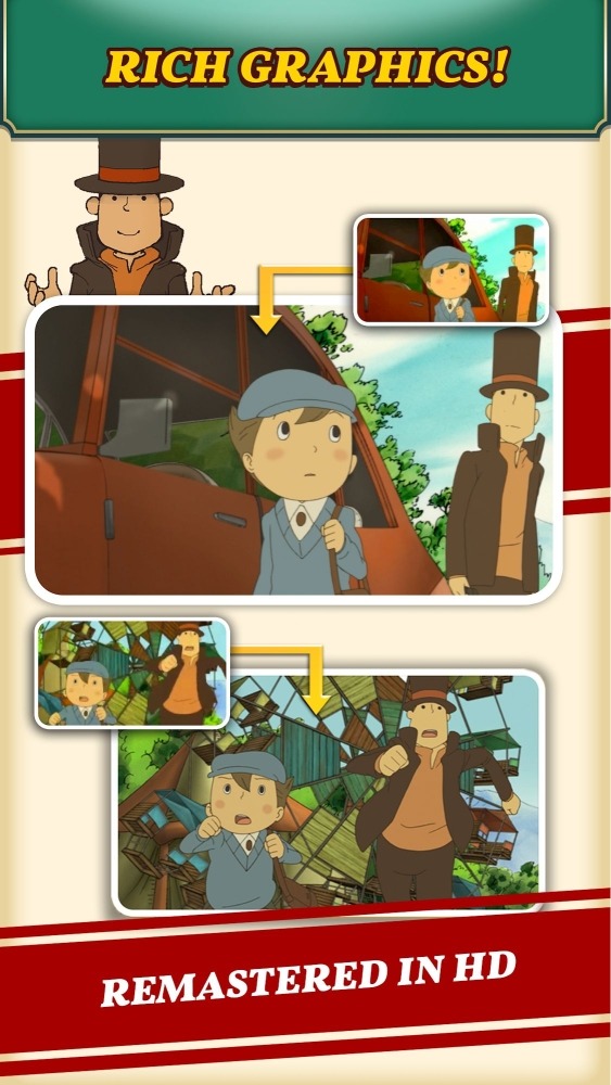 Layton: Curious Village In HD Android Game Image 4