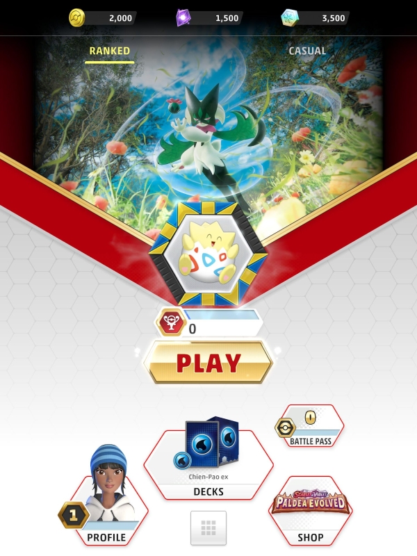 Pok&eacute;mon TCG Live Android Game Image 1