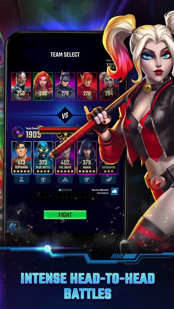 DC Heroes &amp; Villains: Match 3 Android Game Image 3