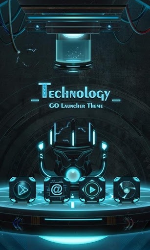 Technology Go Launcher Android Theme Image 1