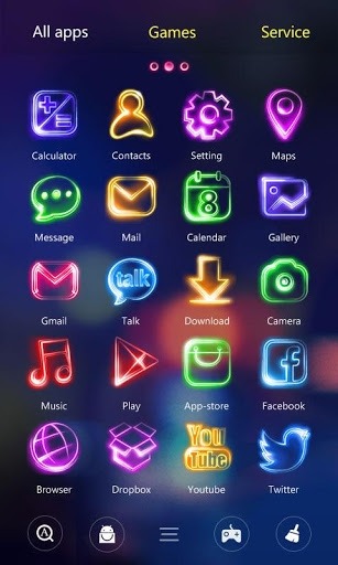 Tonight Go Launcher Android Theme Image 4
