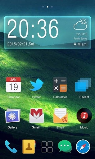 Filter Go Launcher Android Theme Image 2