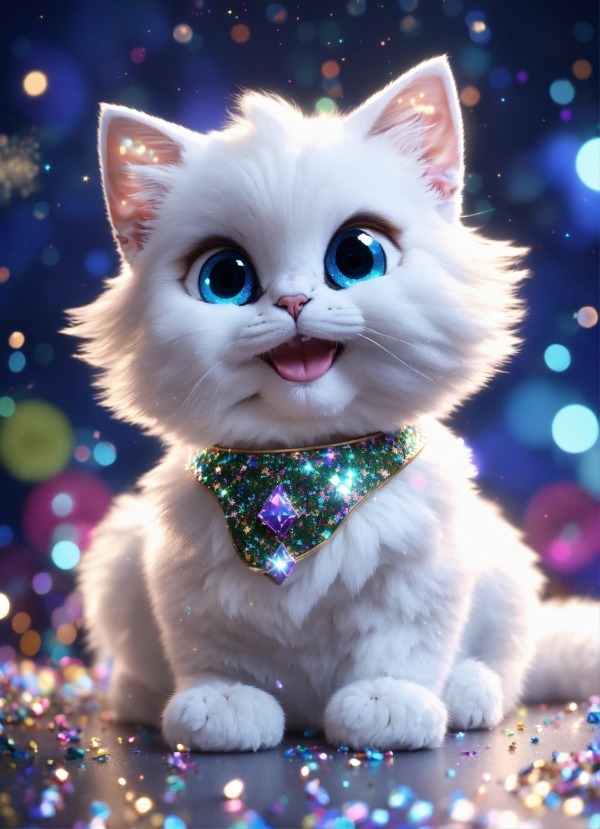 Cute Kitten Mobile Phone Wallpaper Image 1