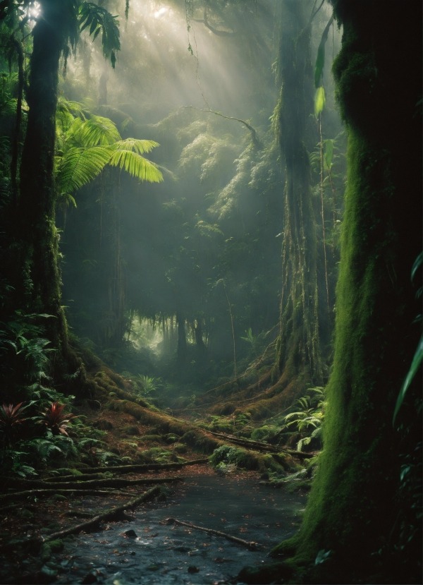 Rainforest Mobile Phone Wallpaper Image 1