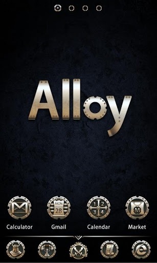 Alloy Go Launcher Android Theme Image 1