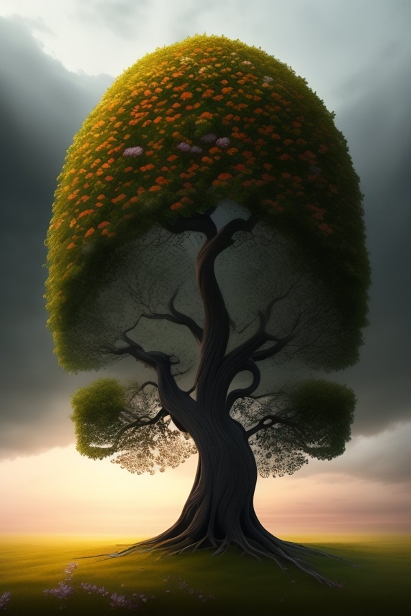 Tree Of Life Mobile Phone Wallpaper Image 1