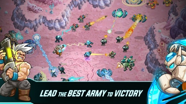 Iron Marines Invasion RTS Game Android Game Image 1