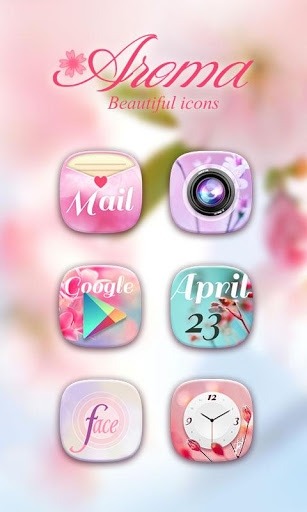 Aroma Go Launcher Android Theme Image 2