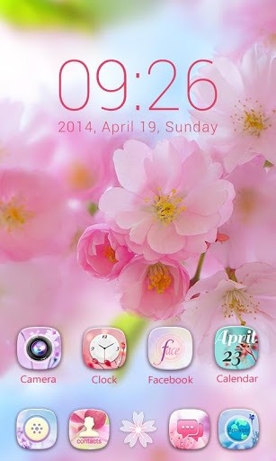 Aroma Go Launcher Android Theme Image 3