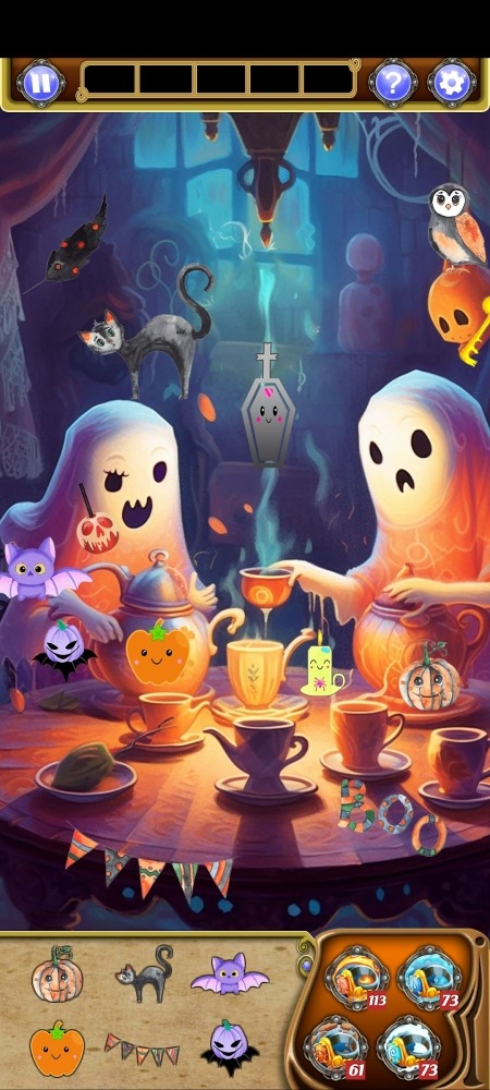 Hidden Object: Happy Halloween Android Game Image 1
