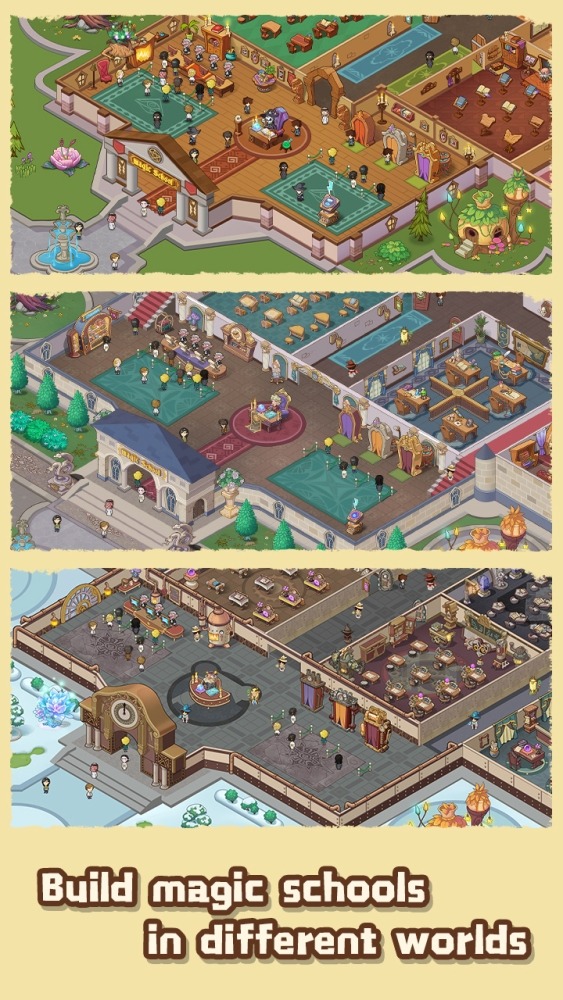 Idle Magic School Android Game Image 2