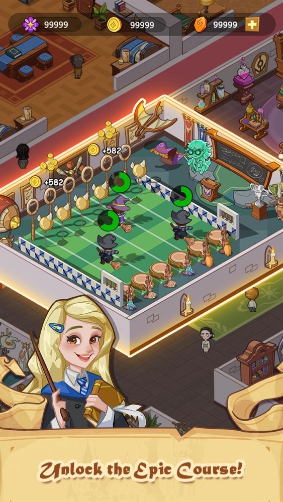 Idle Magic School Android Game Image 3