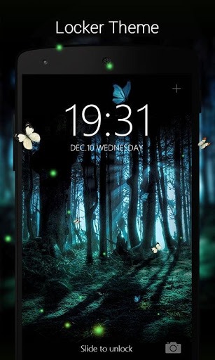 Firefly 2 In 1 Go Launcher Android Theme Image 3