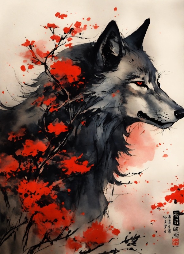 Wolf Mobile Phone Wallpaper Image 1