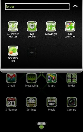 G.White Go Launcher Android Theme Image 4