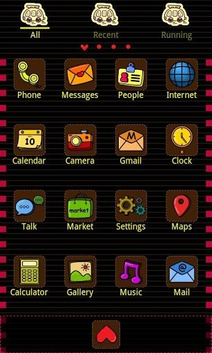 Low CO2 Go Launcher Android Theme Image 2