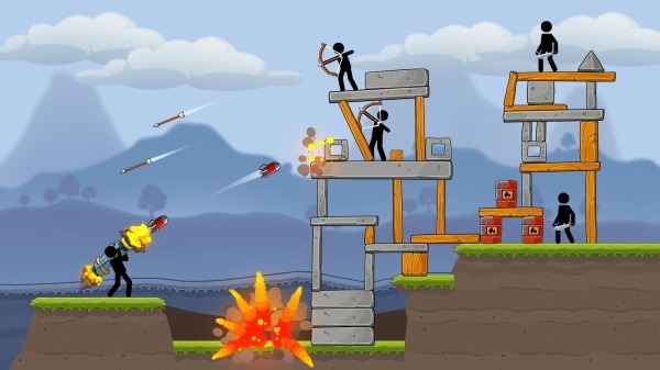 Boom Stick: Bazooka Puzzles Android Game Image 1