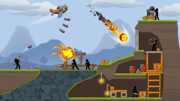 Boom Stick: Bazooka Puzzles Android Game Image 2