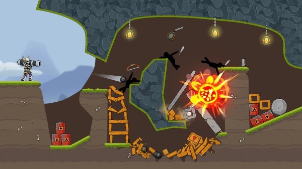 Boom Stick: Bazooka Puzzles Android Game Image 4