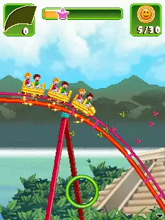 Rollercoaster Revolution: 99 Tracks Java Game Image 3