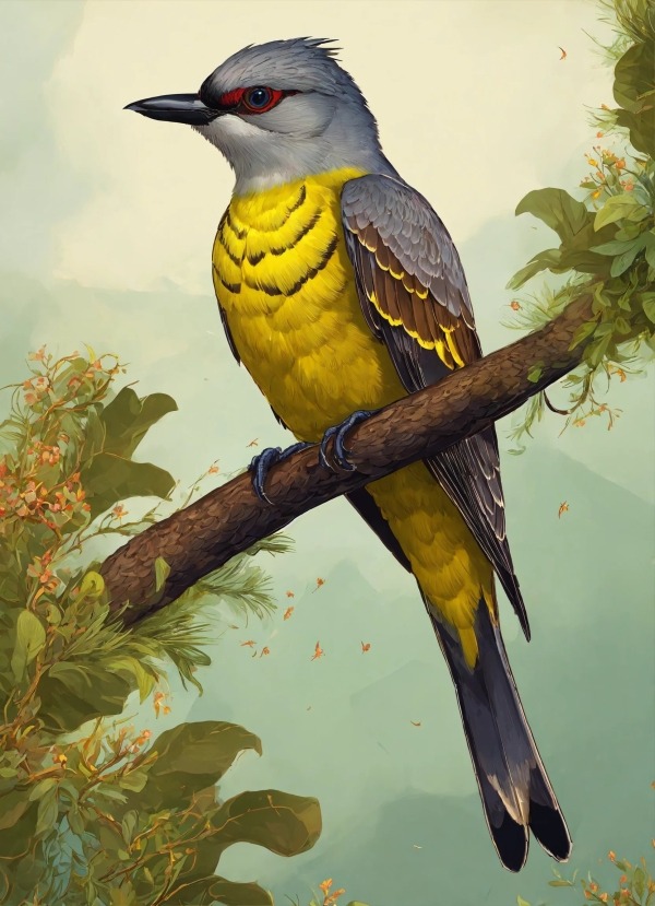 King Bird Mobile Phone Wallpaper Image 1