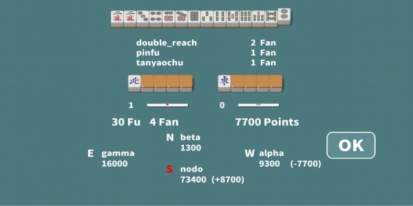 R Mahjong - Riichi Mahjong Android Game Image 1