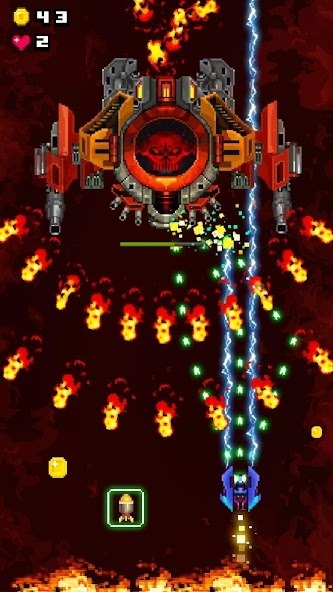 Retro Space War: Shooter Game Android Game Image 2