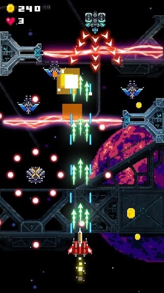 Retro Space War: Shooter Game Android Game Image 3