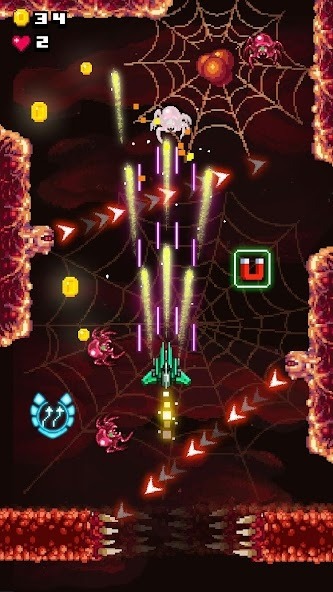 Retro Space War: Shooter Game Android Game Image 4