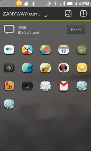 ZANYWAY Go Launcher Android Theme Image 3