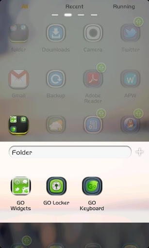 ZANYWAY Go Launcher Android Theme Image 4