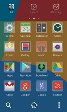 Kit Kat Style Go Launcher Android Theme Image 2