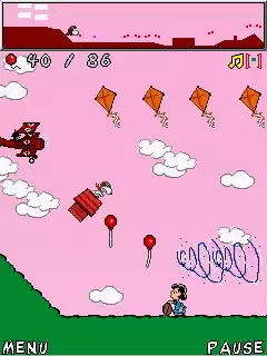 Snoopy The Flying Ace Java Game Image 2
