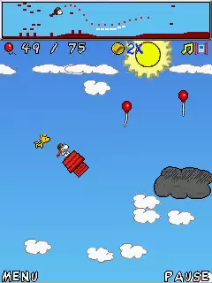 Snoopy The Flying Ace Java Game Image 3