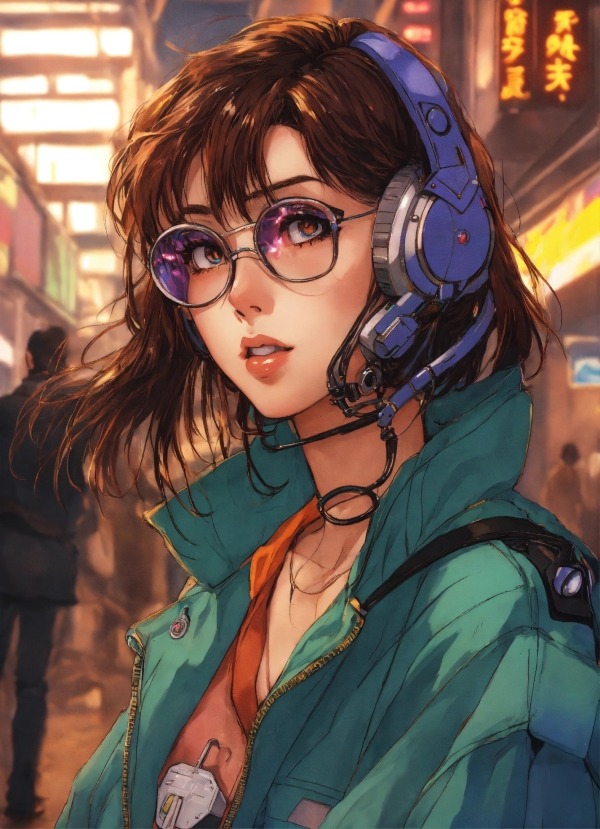 Gamer Girl Mobile Phone Wallpaper Image 1