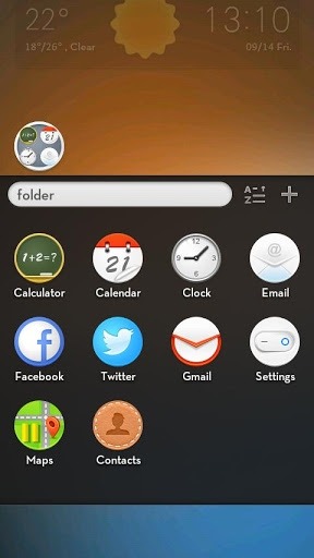 Mr.z Go Launcher Android Theme Image 3