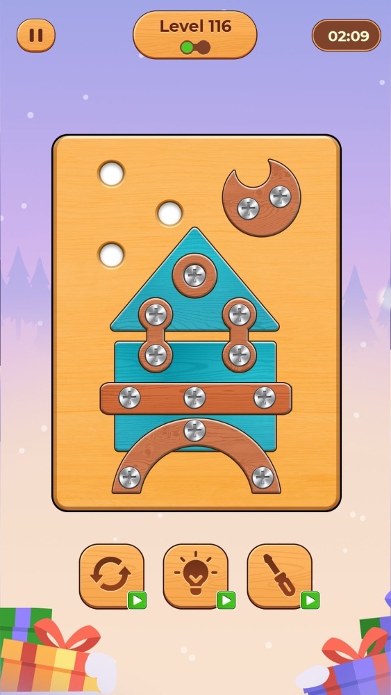 Screw Puzzle: Nuts &amp; Bolts Android Game Image 2
