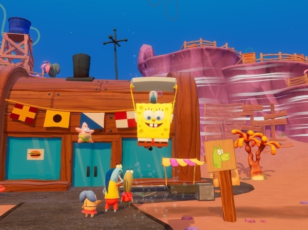 SpongeBob - The Cosmic Shake Android Game Image 1