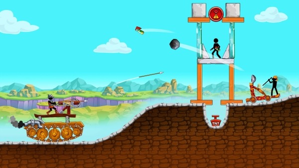 The Tank: Stick Pocket Hill Android Game Image 1
