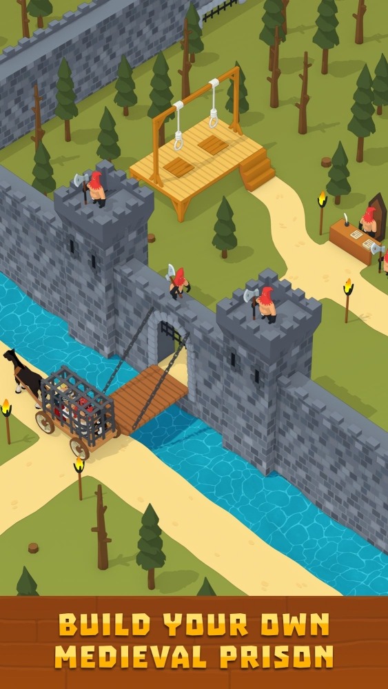 Idle Medieval Prison Tycoon Android Game Image 1