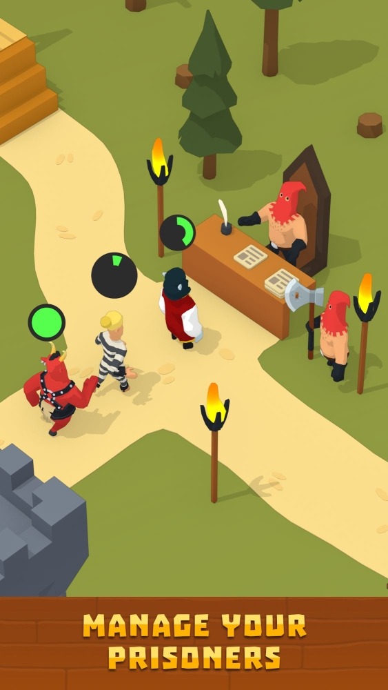 Idle Medieval Prison Tycoon Android Game Image 2