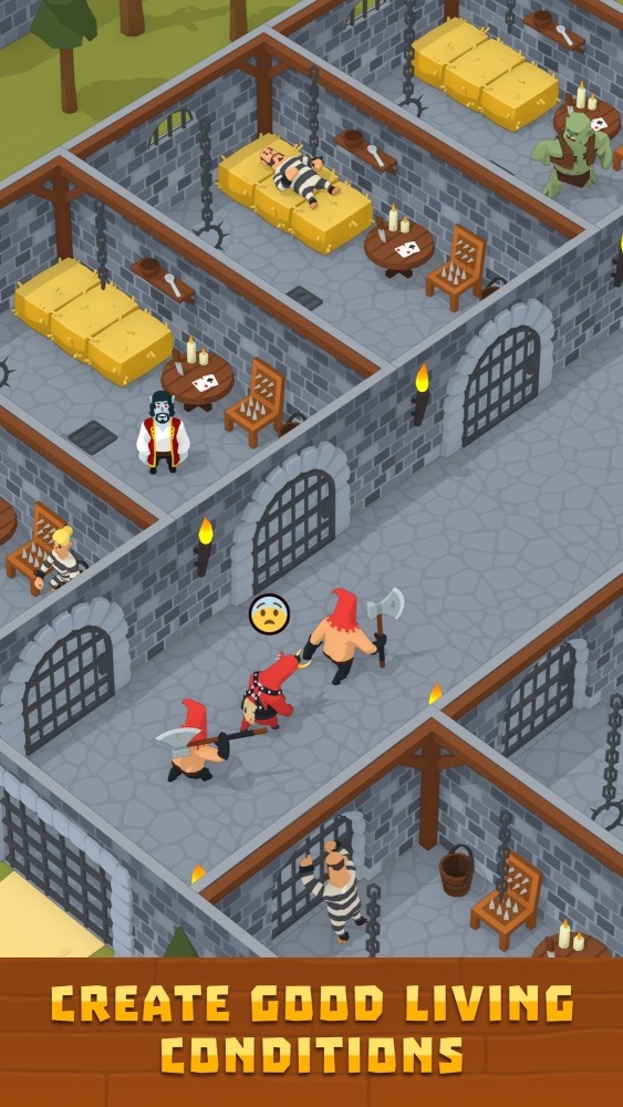 Idle Medieval Prison Tycoon Android Game Image 3