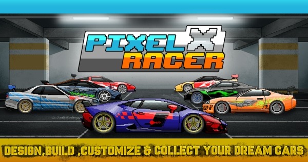 Pixel X Racer Android Game Image 1