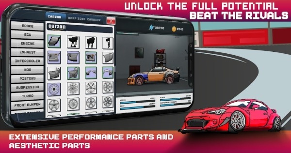 Pixel X Racer Android Game Image 4