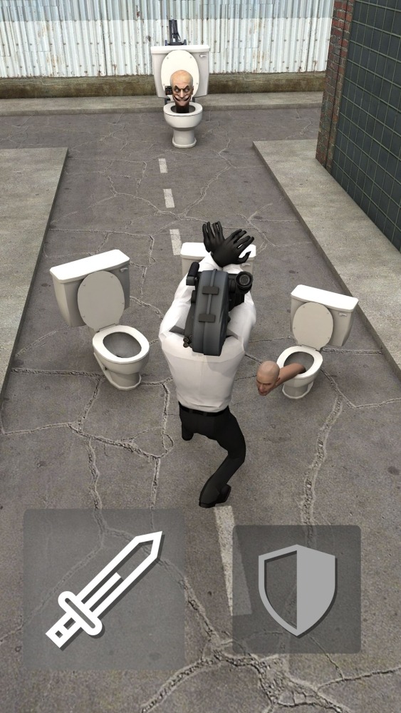Toilet Fight Android Game Image 1