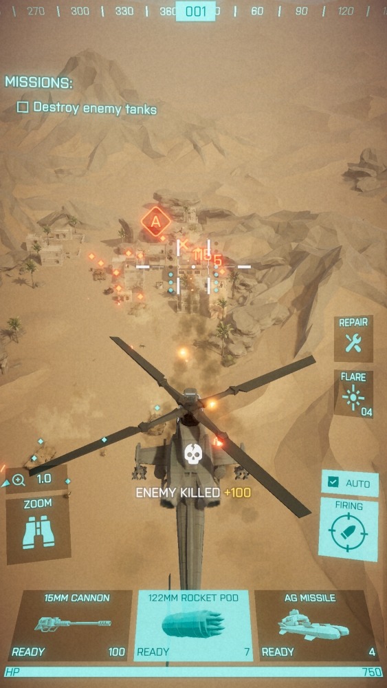 Heli Attack Android Game Image 3