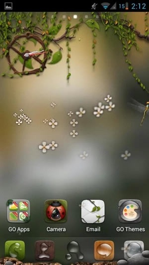 Dryad Go Launcher Android Theme Image 2