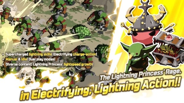 Lightning Princess: Idle RPG Android Game Image 2