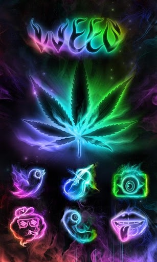 Weed Go Launcher Android Theme Image 1
