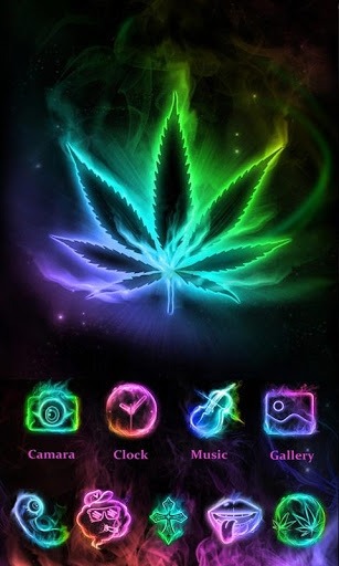 Weed Go Launcher Android Theme Image 2